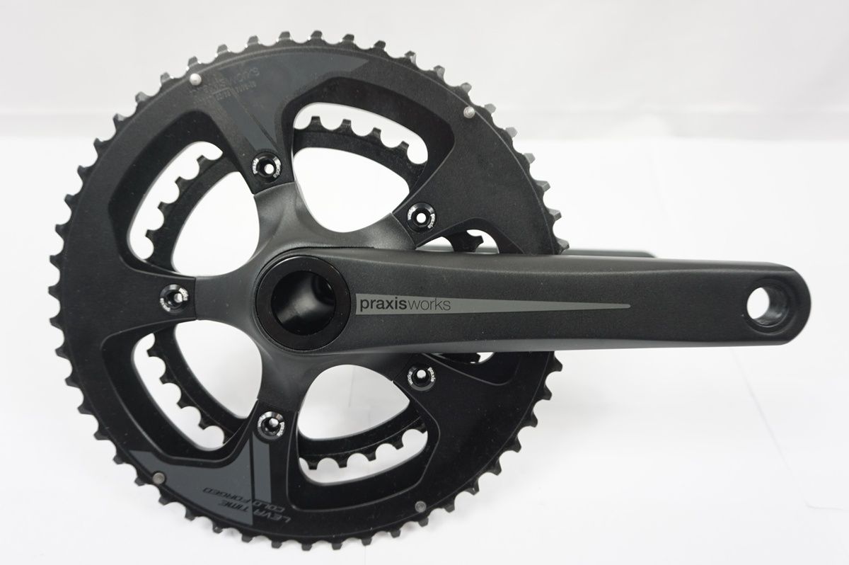 PRAXIS WORKS プラクシスワークス LEVA TIME COLD FORGED BB付 52-36T 172.5mm クランクセット | バイチャリ世田谷店
