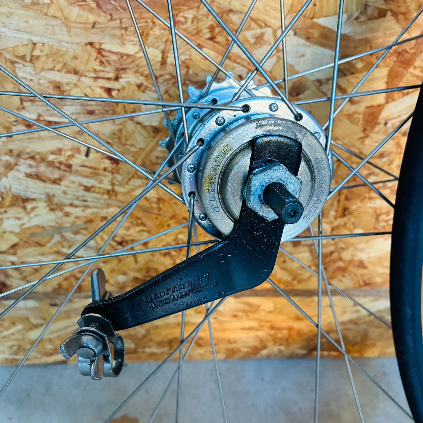 STURMEY ARCHER 内装変速 ピスト ホイール ブルーラグ サーリー STURMEY ARCHER 内装変速 ピスト ホイール ブルーラグ サーリー