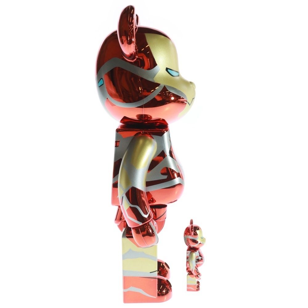 ベアブリック アイアンマン　マーク85 クロム版　100％ & 400％ 1/13発売｜BE@RBRICK IRON MAN MARK85 CHROME Ver. 100% & 400