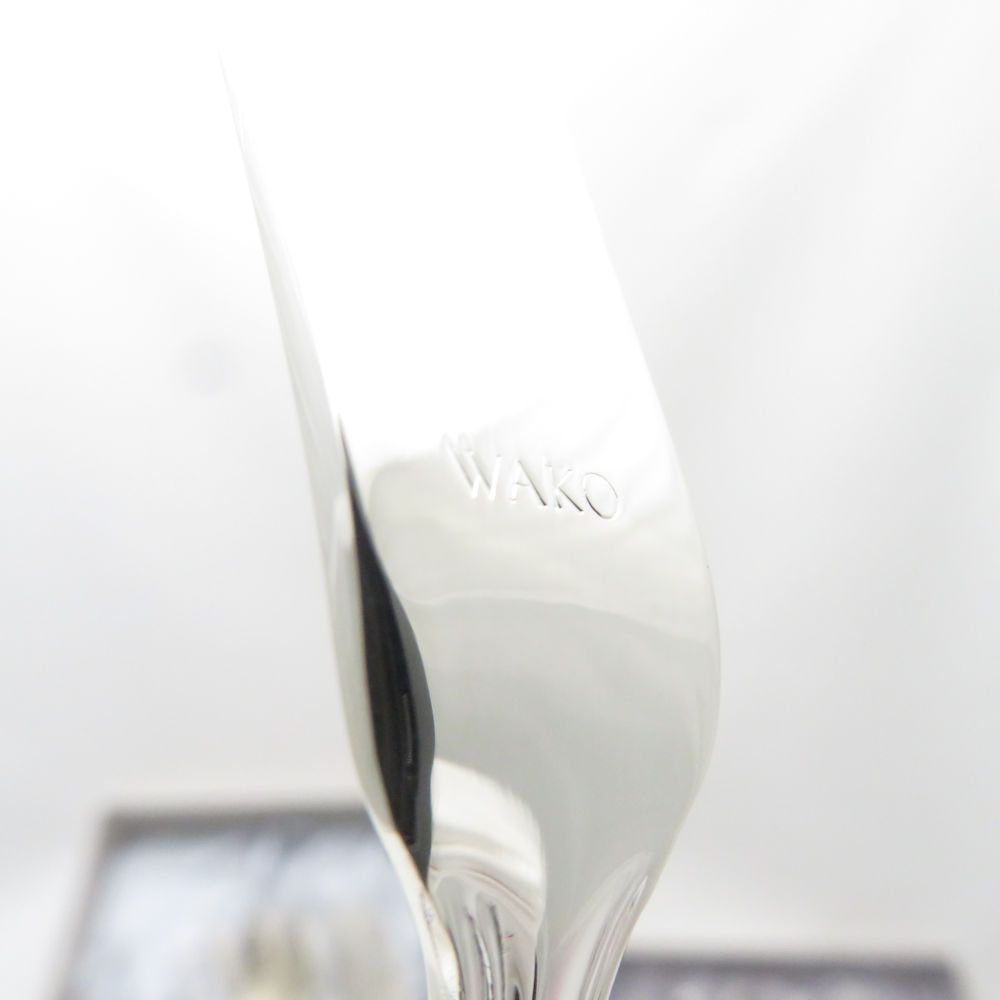 WAKO 銀座和光 フォーク スプーン ナイフ 38点 カトラリーセット 銀仕上げ SC9197F2 SKLAD-KIRPICHA_RU