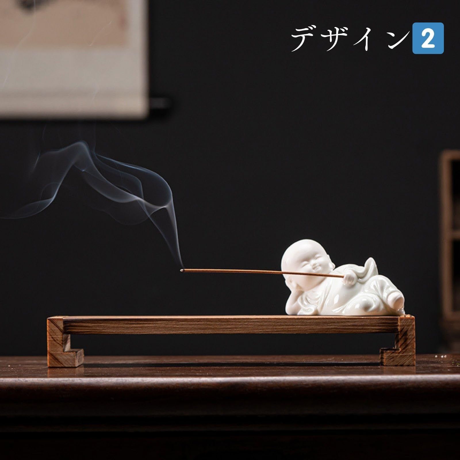 特売】[HARGIO] お香立て 可愛い 線香立て おしゃれ かわいい 仏像