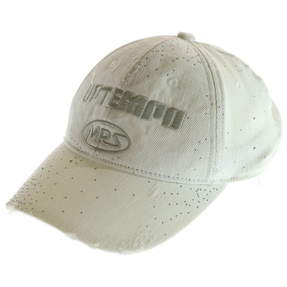 MARTINE ROSE マーティンローズ Uptempo Rolled Cap アップテンポ ロール キャップ レディース ホワイト