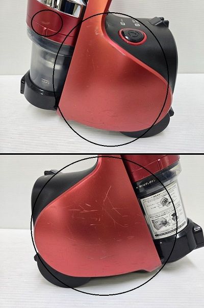 TOSHIBA 掃除機 トルネオ VC-JS4000 赤 サイクロン掃除機