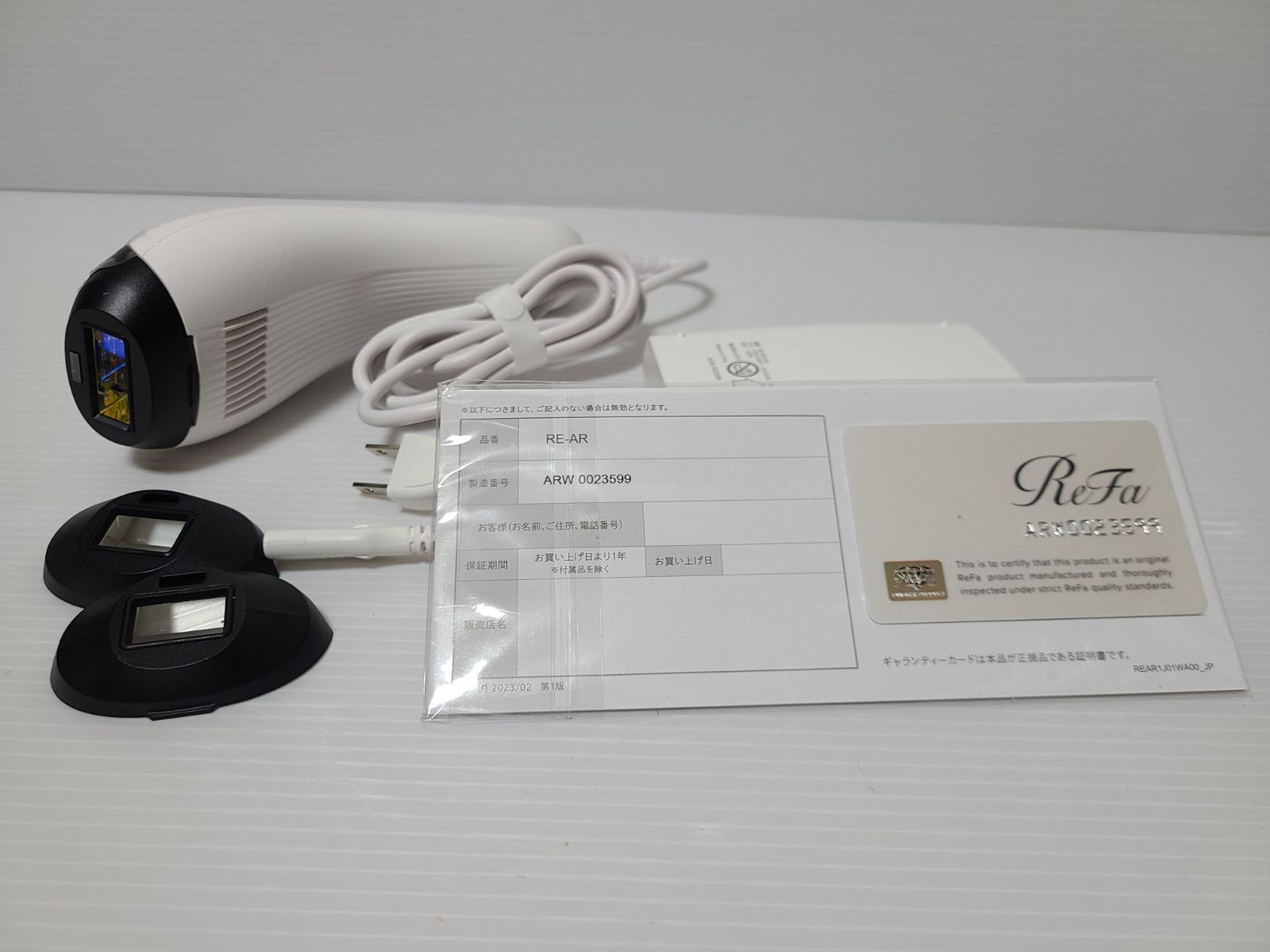 Refa RE-AR リファ　エピゴー　EPI GO 美品 最速0.2秒間隔※1の光の力で、全身、輝くような素肌へ。「ReFa