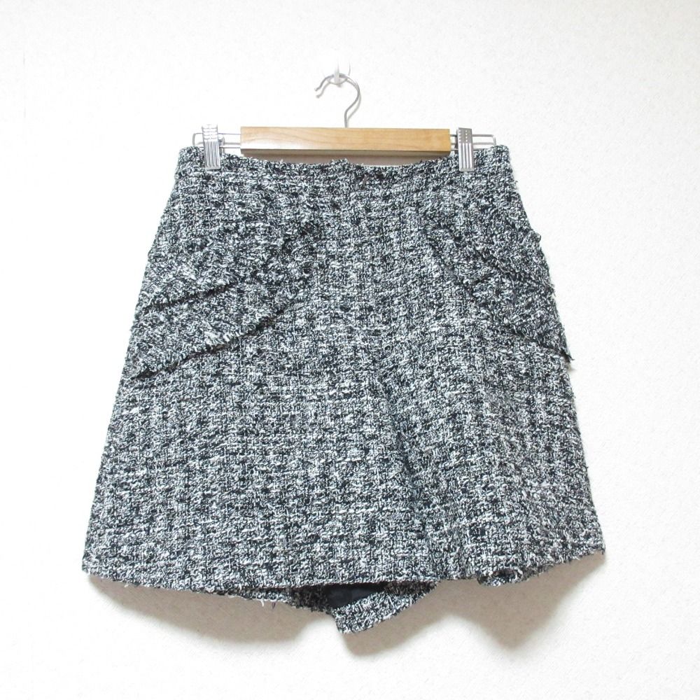 ルネ RENE ショートパンツ【中古】 美品 Rene ルネ ツイード ショート  