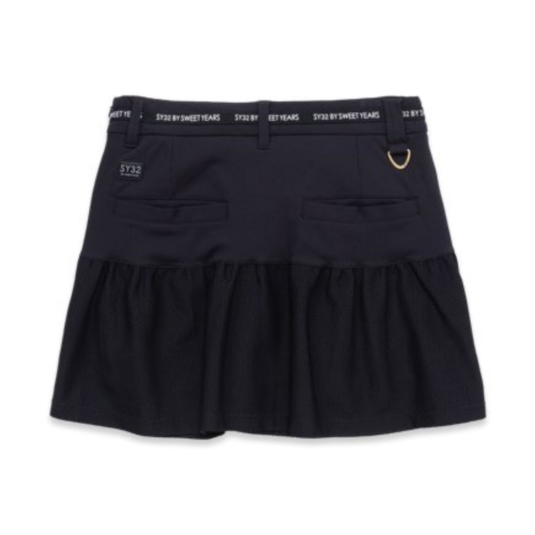 お取り寄せ SY32 by SWEET YEARS スカート レイヤード メッシュ
