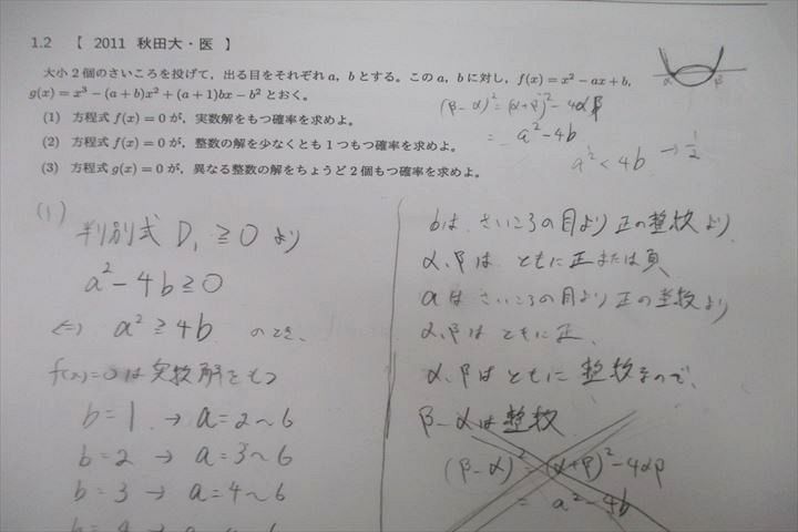 UY27-075 市川高校 数学 教科書・ノート・授業プリント大量セット 2021 