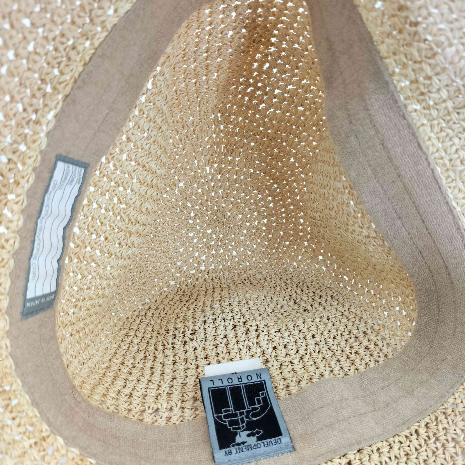 NOROLL RAFFIA BUCKET HAT Lサイズ NOROLL RAFFIA BUCKET HAT Lサイズ