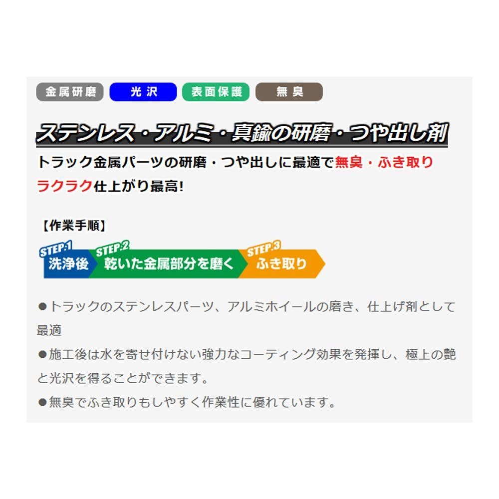 ジェットイノウエJET INOUE 艶だし研磨剤 トラッカーズプロ クリスタル ...