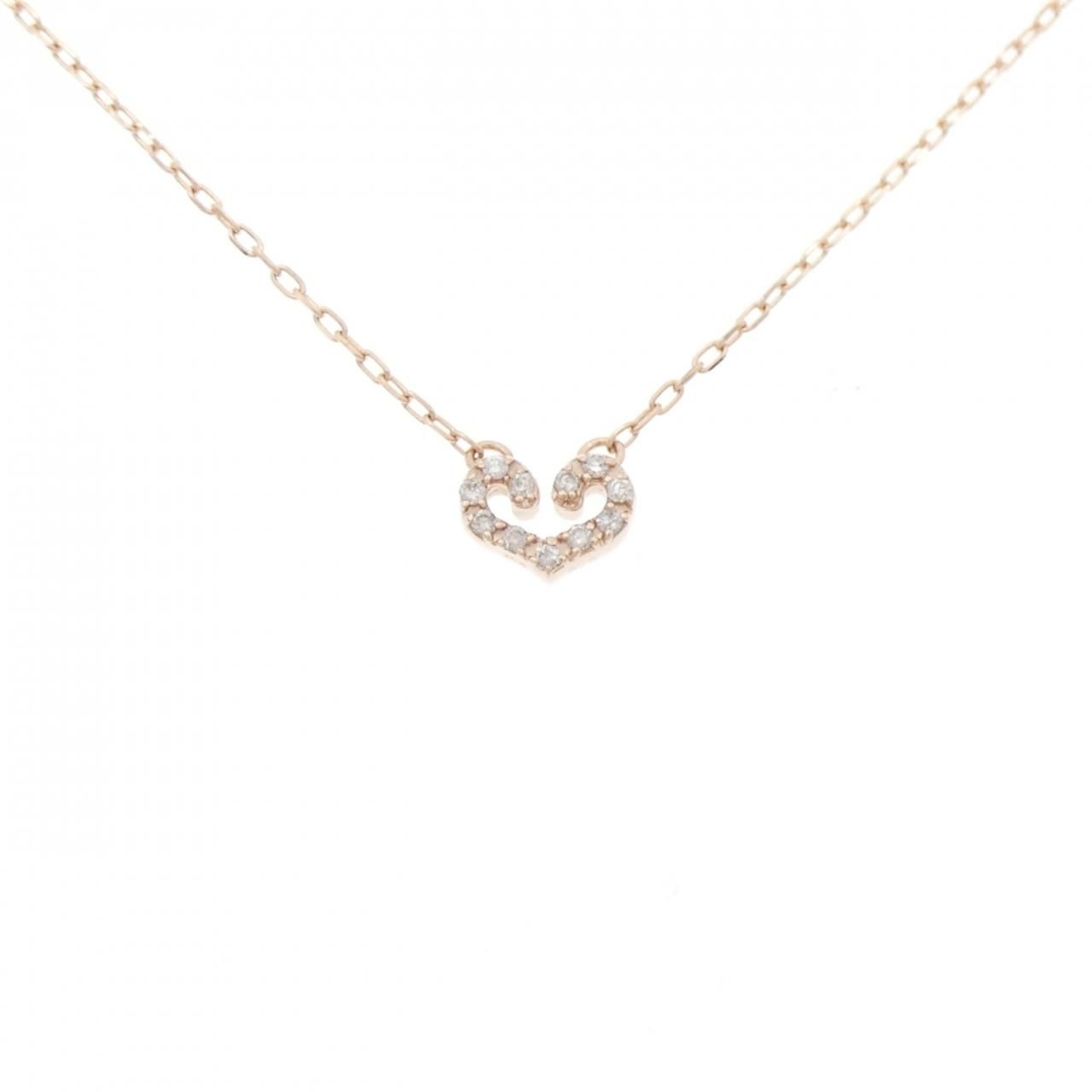 K10PG ダイヤモンド ネックレス 0.05CT