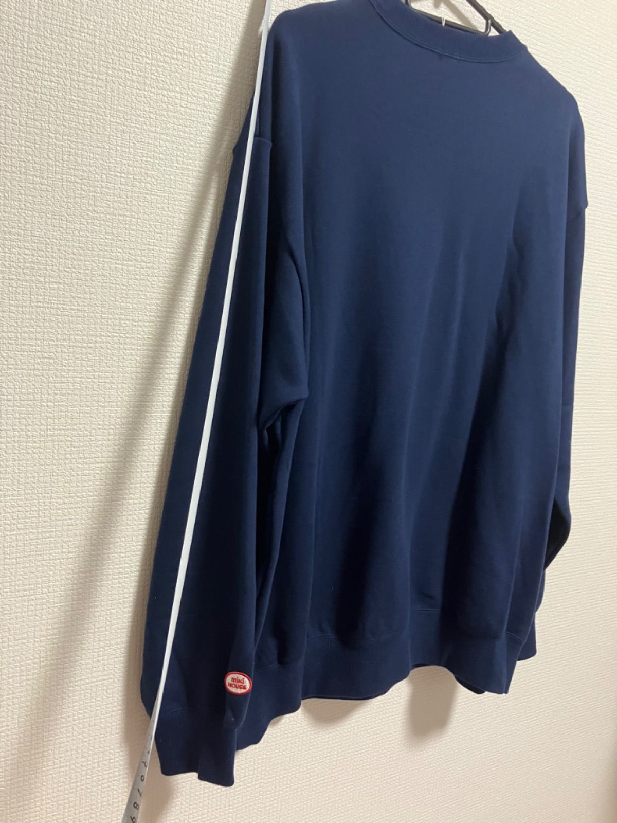 MIKIHOUSE ネイビー トレーナー Mサイズ MIKIHOUSE originalミキハウス トレーナー ネイビー 80サイズ