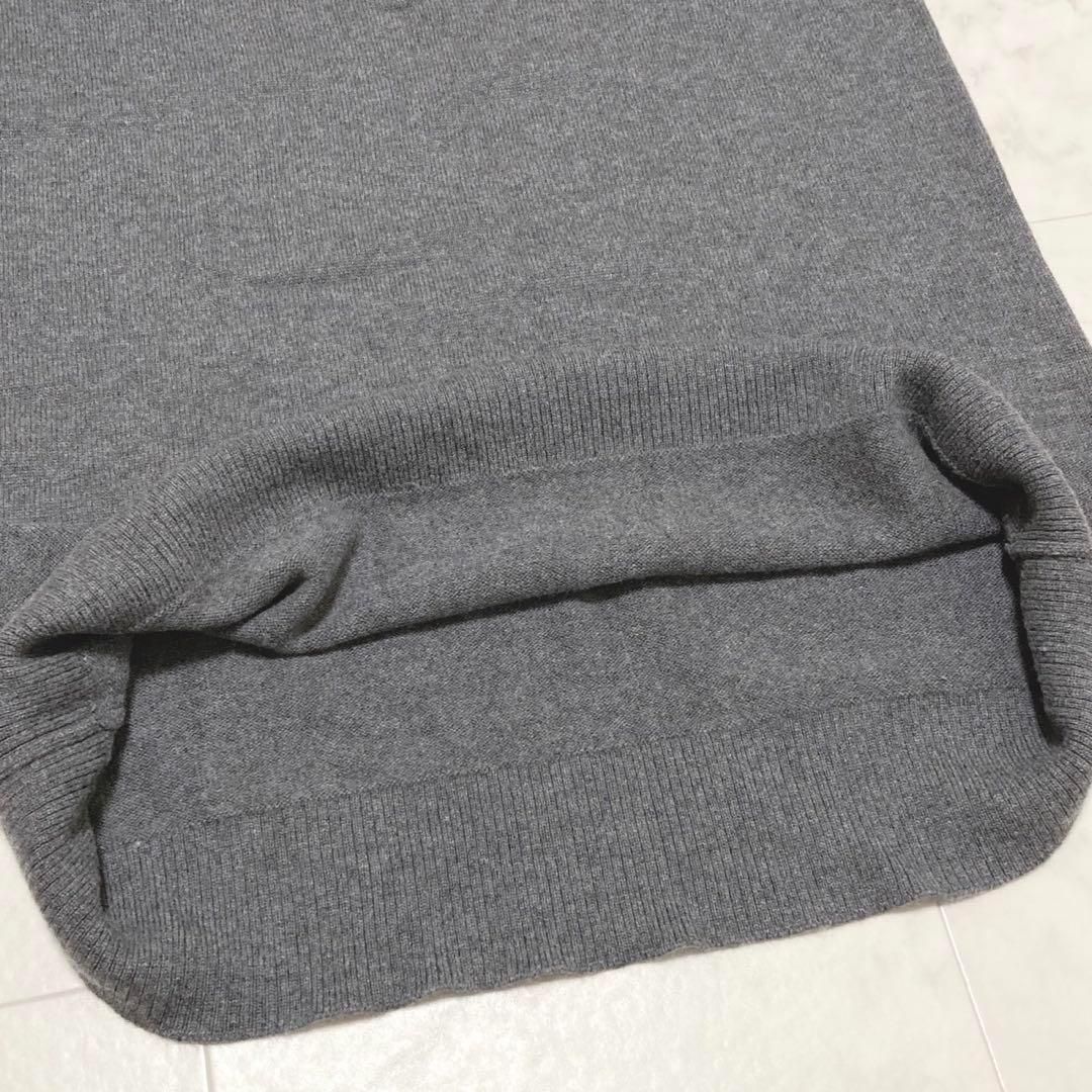 23区 定価2.5万 ウールカシミヤブレンドバルキー Vネック ワンピース 44 23区 定価2.5万 ウールカシミヤブレンドバルキー Vネック