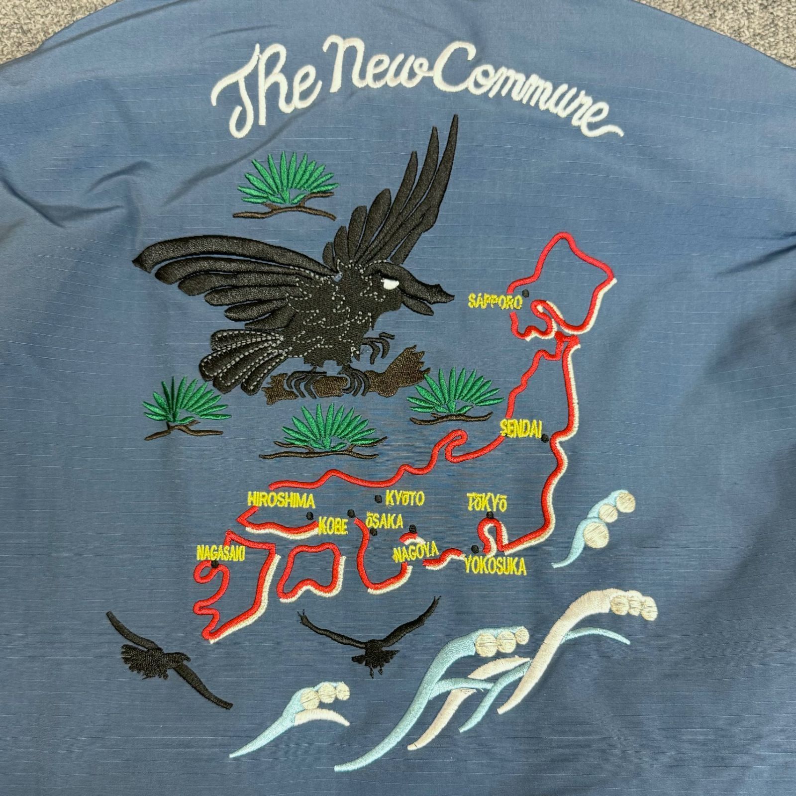 ジャケット・アウター FAF/NEWCOMMUNE military Jacket 定価69300円 新品 FAF(FAKE AS FLOWERS) NEWCOMMUNE Souvenir military