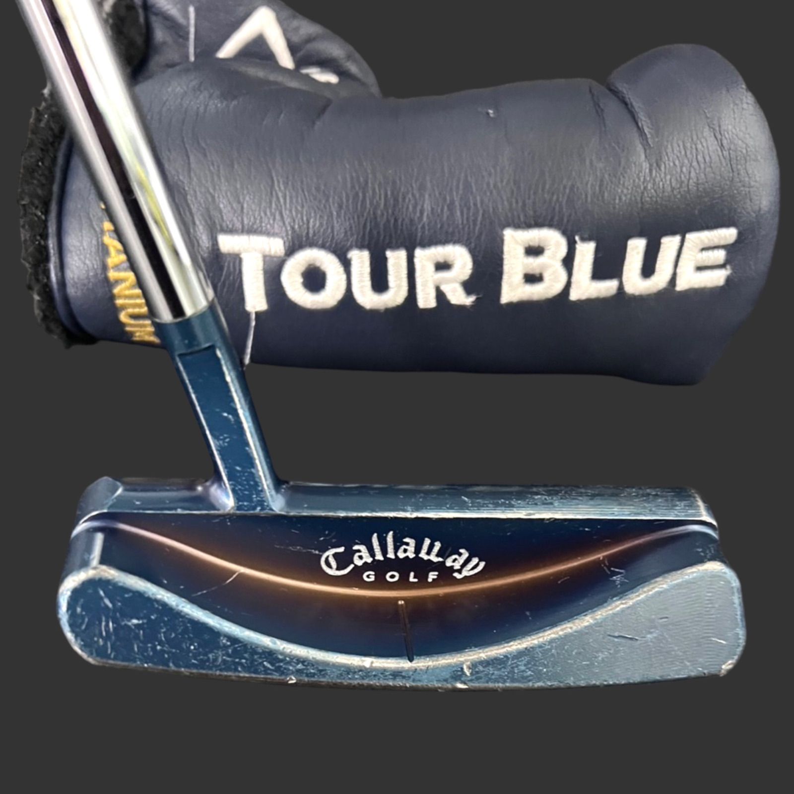 プレミアム】キャロウェイ パター ツアーブルー TT2 ヘッドカバー付属 Callaway TOUR BLUE 純チタン ミルドパター ピン型  ブレード型 ゴルフクラブ クラブ - メルカリ