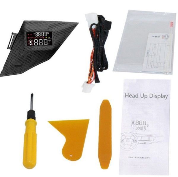 C-HR 17-23年対応 HUD ヘッドアップディスプレイ 抬頭表示ユニット 改装パーツ 視線集中 取付簡単 内装カスタム 右ハンドル FFCRYSTALESIA_COM