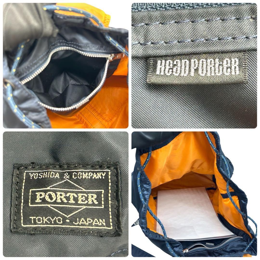 未使用級 2215 PORTER TANKER リュックサック アイアンブルー