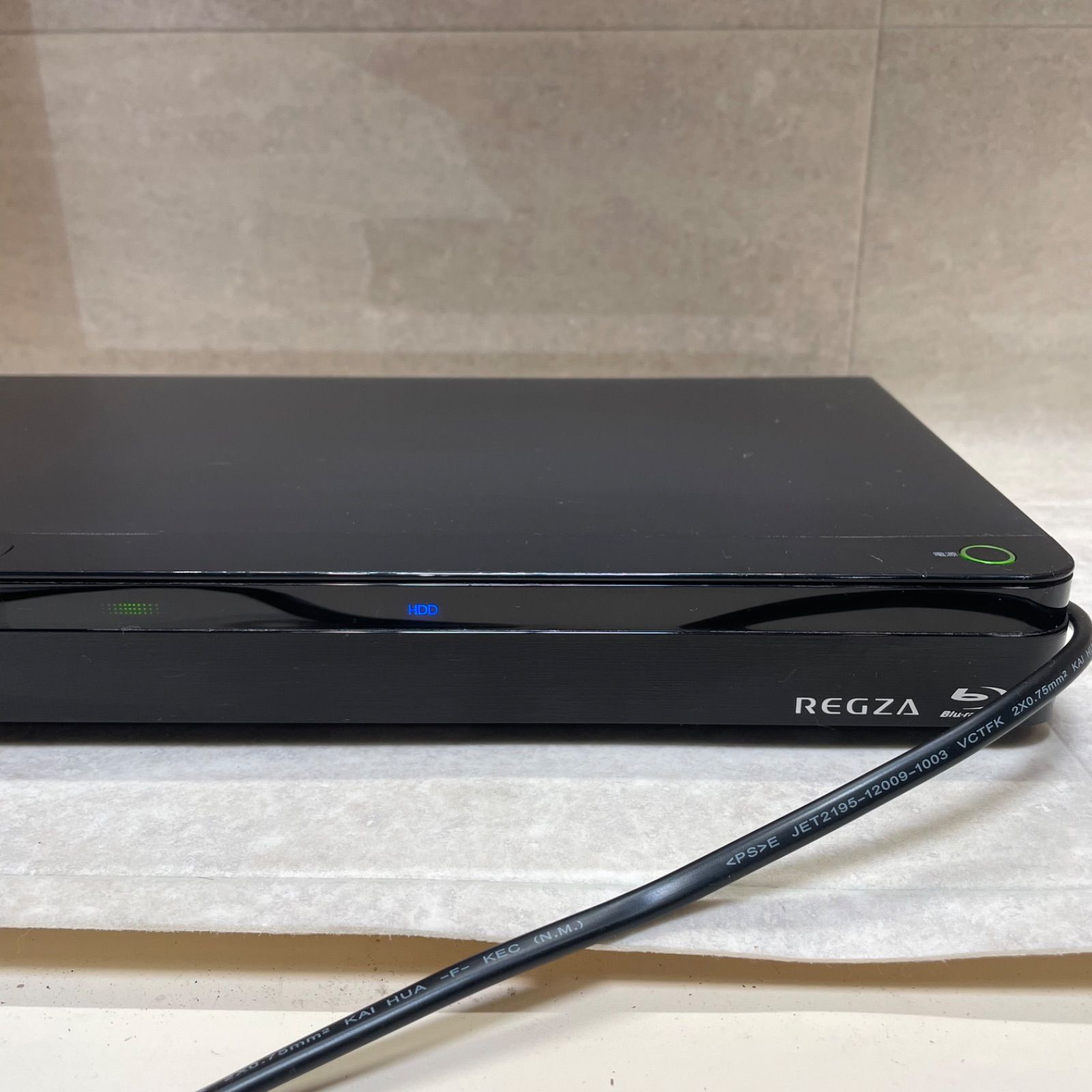 東芝 REGZA Blu-rayディスク DBR-W1009 2021年製 B-CASカード付き 