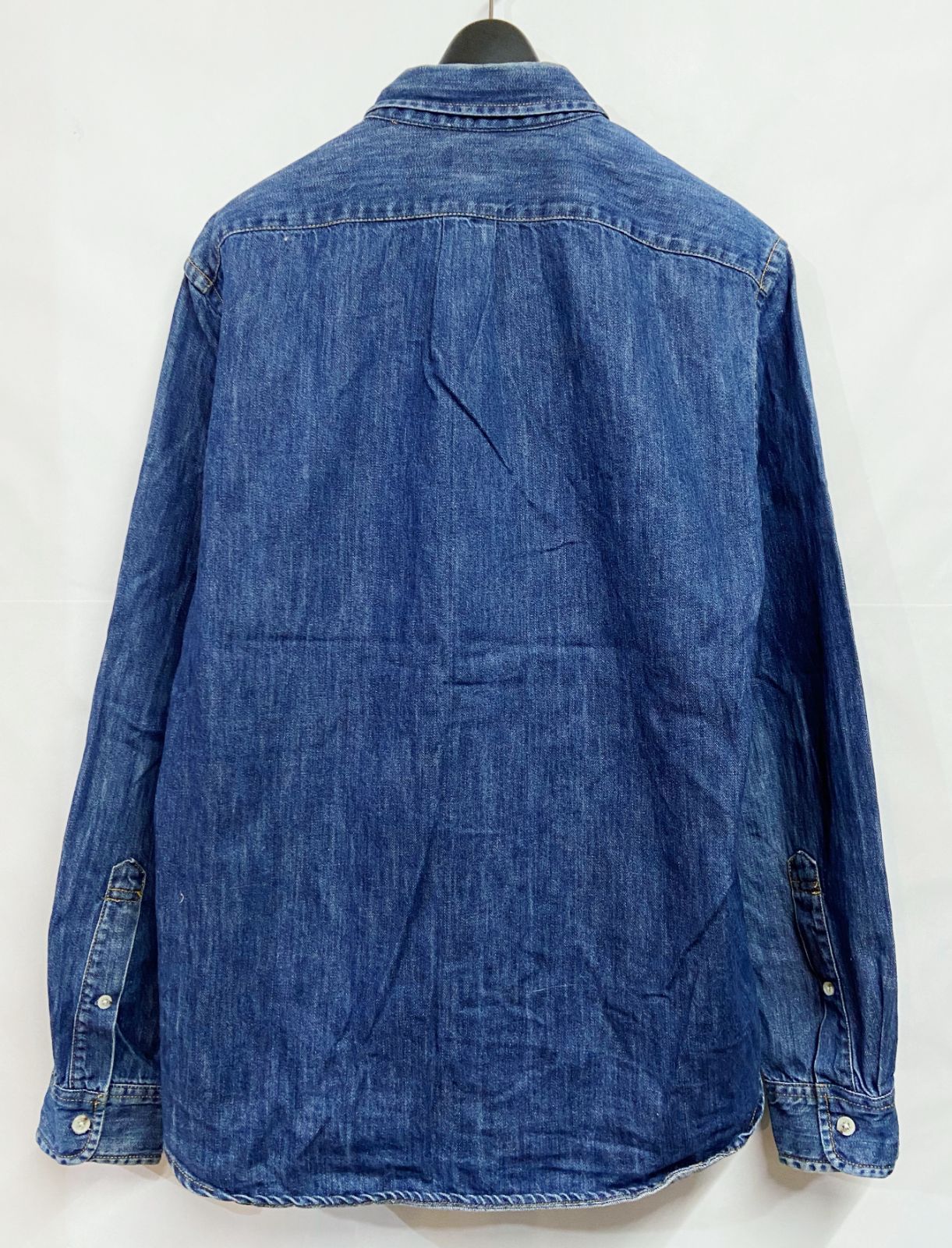 J.CREW｜ジェイクルー デニム ボタンダウン 長袖シャツ - メルカリ