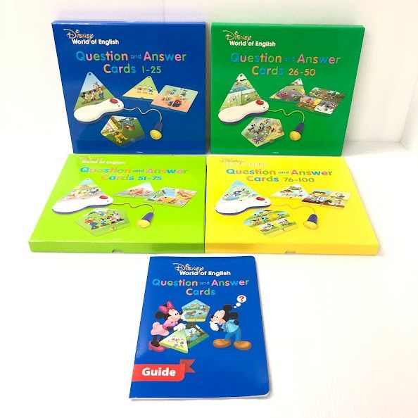 ディズニー英語システム Q&Aカード プレイメイトエア用 2019年 q