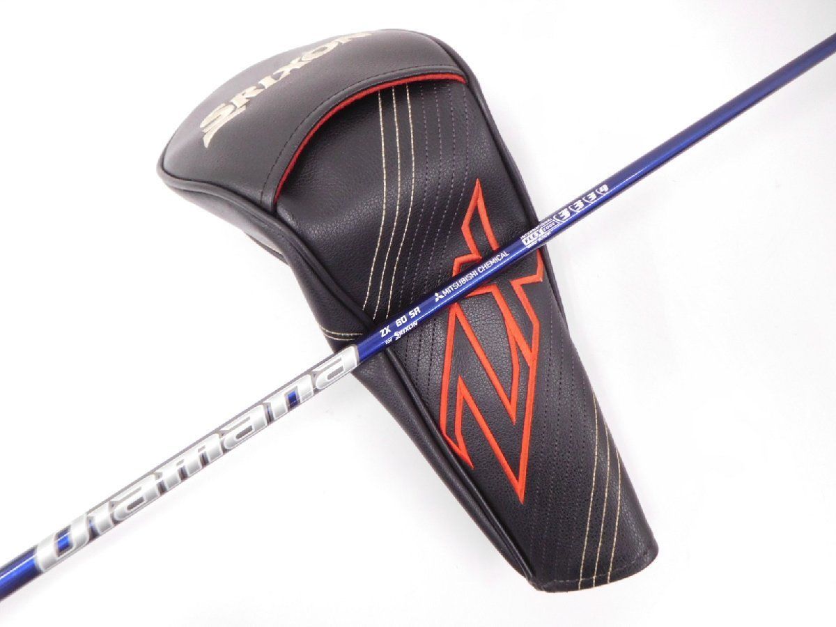 中古品 ダンロップ SRIXON ZX5 ドライバー 9.5° Diamana ZX60 SR レンチなし - メルカリ