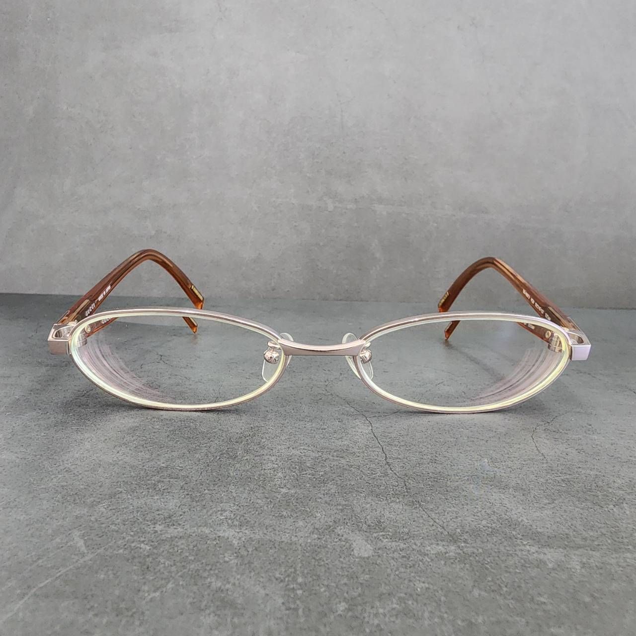 GUCCI グッチ 眼鏡 GG-9607J 52□16-137 ケース付き アイウェア