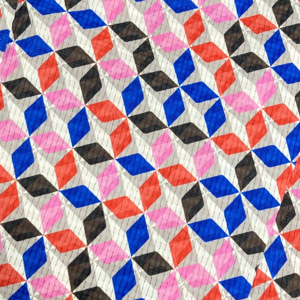 サイズ：40 ARCHIVIO アルチビオ ノースリーブワンピース フリル 総柄