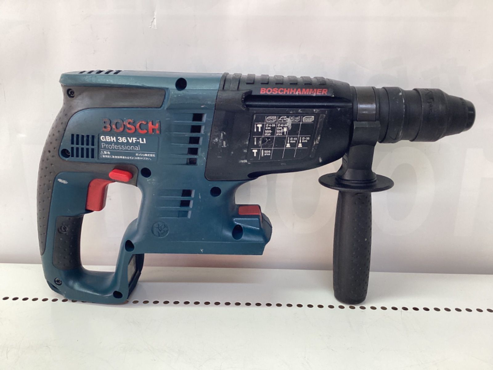 在庫お得】 ヤフオク! - BOSCH 充電式 ハンマードリル GBH 36VF-LI