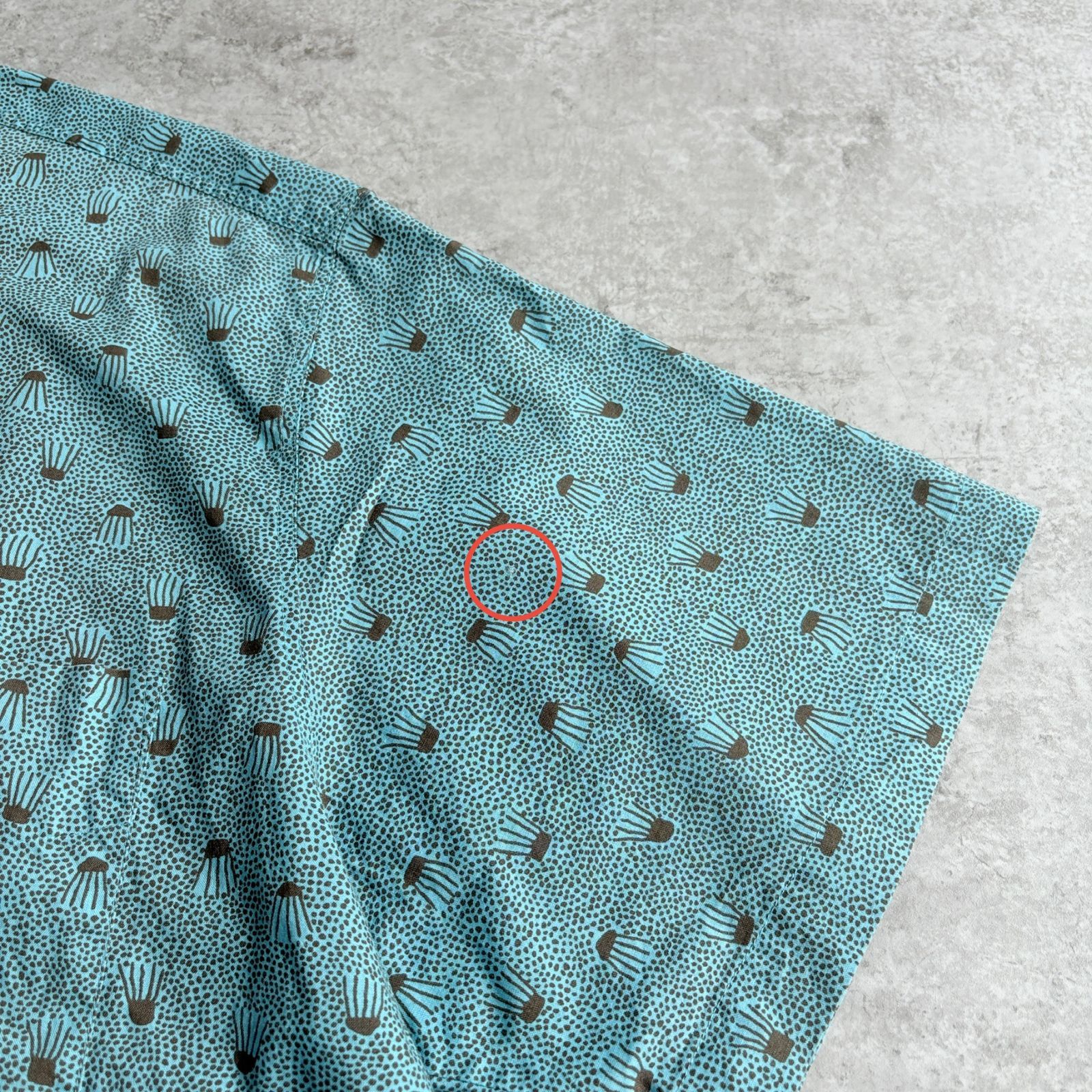 90s 1991年製 patagonia A/Cshirt Cotton Short sleeve shirt 【blue 