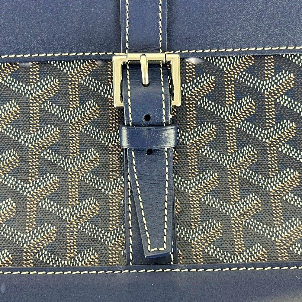 ゴヤール シタダン PM ハンド ビジネス バッグ PVC コーティングキャンバス ネイビー 434464 5 USTAUSTRALIA_COM_AU