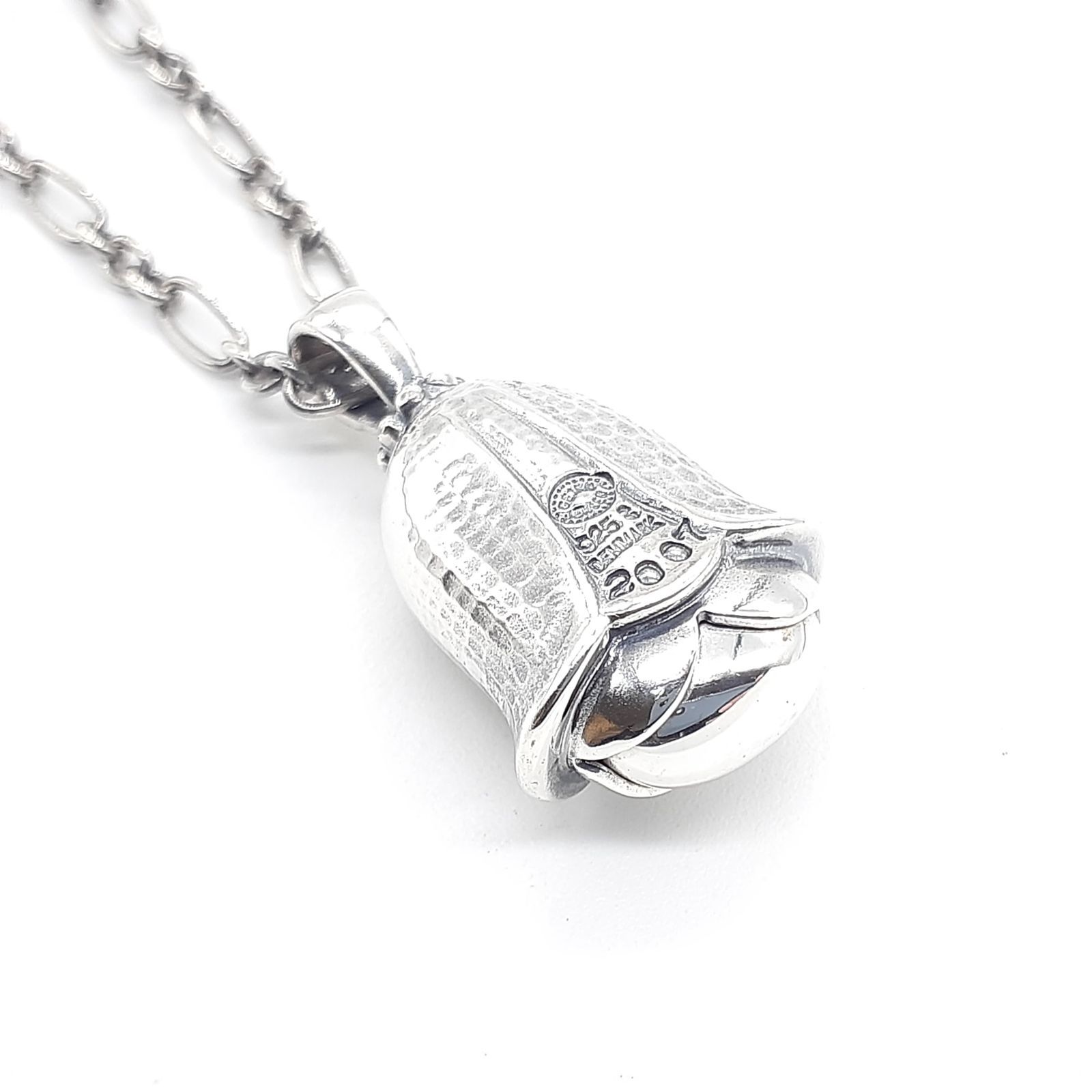 【希少レア】ジョージジェンセン イヤーペンダント2007 シルバー×ガーネット 希少レア】ジョージジェンセン イヤーペンダント2007 シルバー×ガーネット