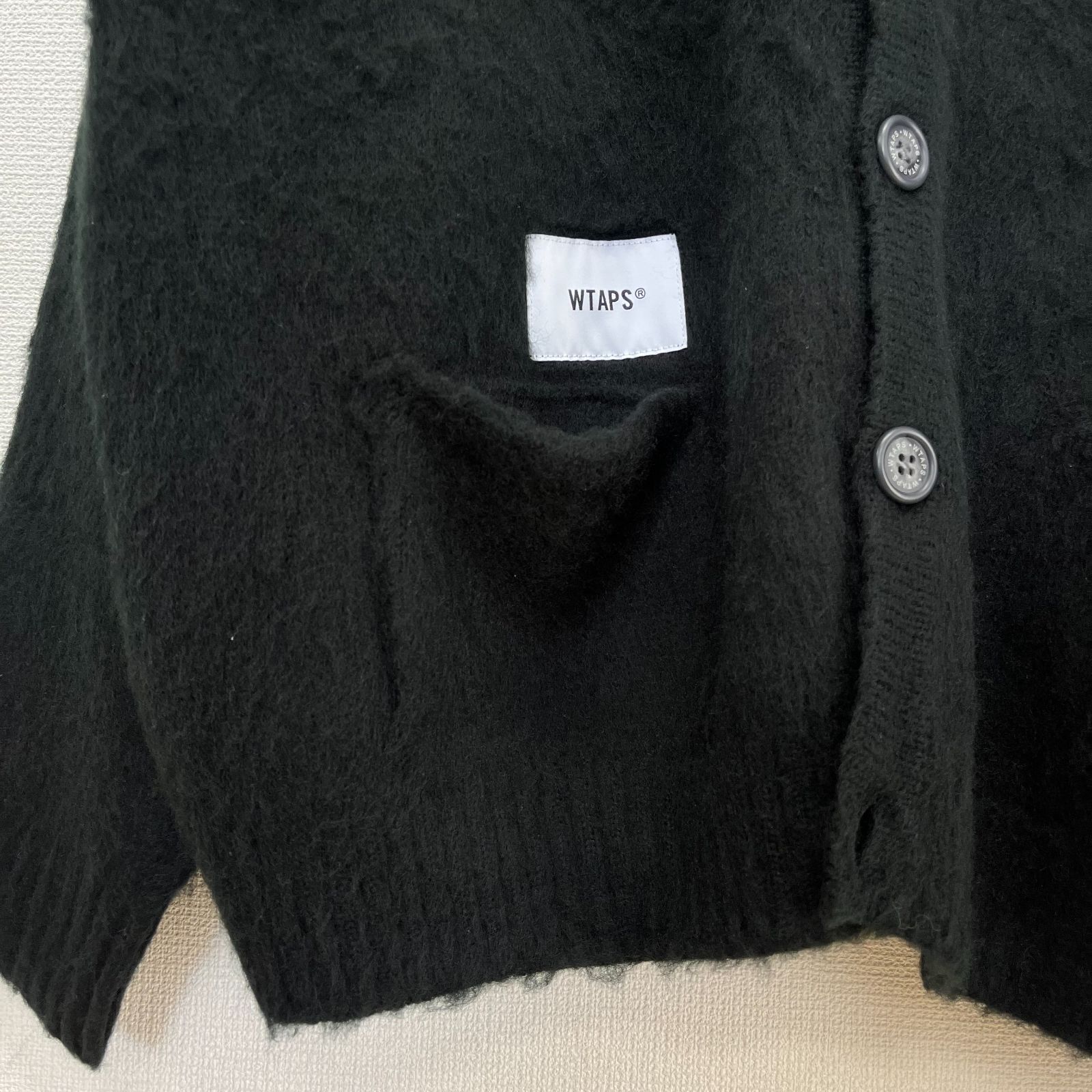 美品 WTAPS ダブルタップス 242MADT-KNM02 PALMER / SWEATER / ACRYLIC