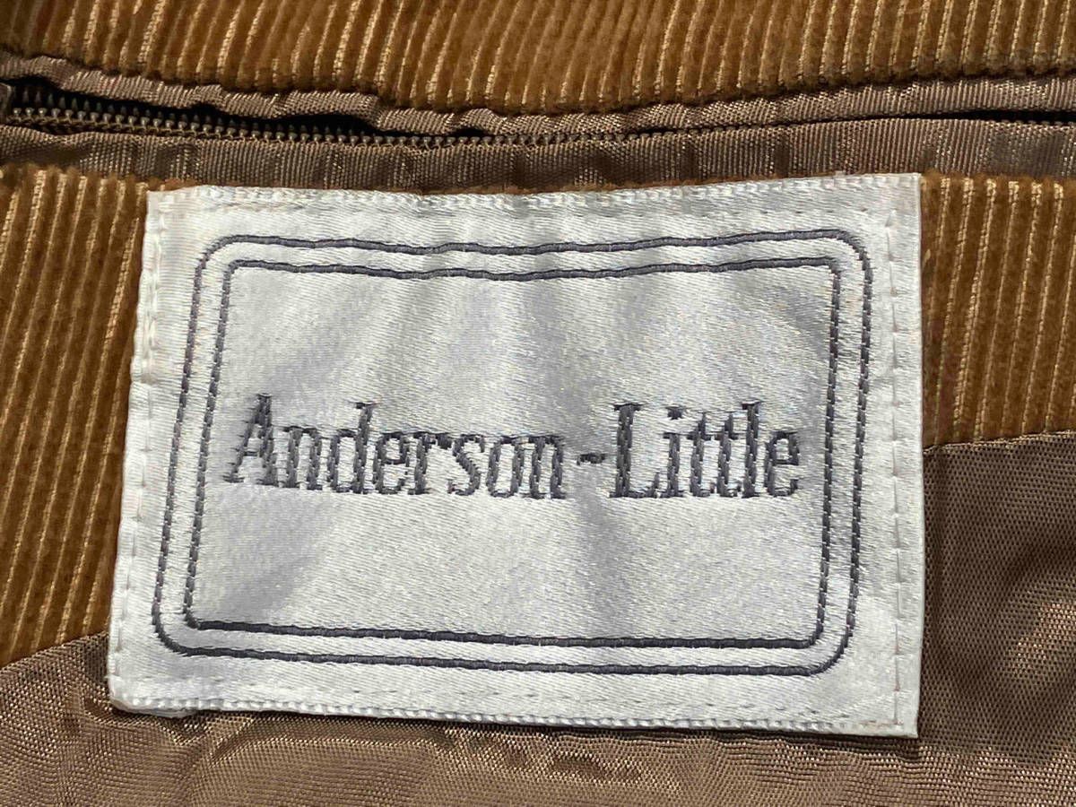 Anderson-Little 80s テーラードジャケット コーデュロイ MADE