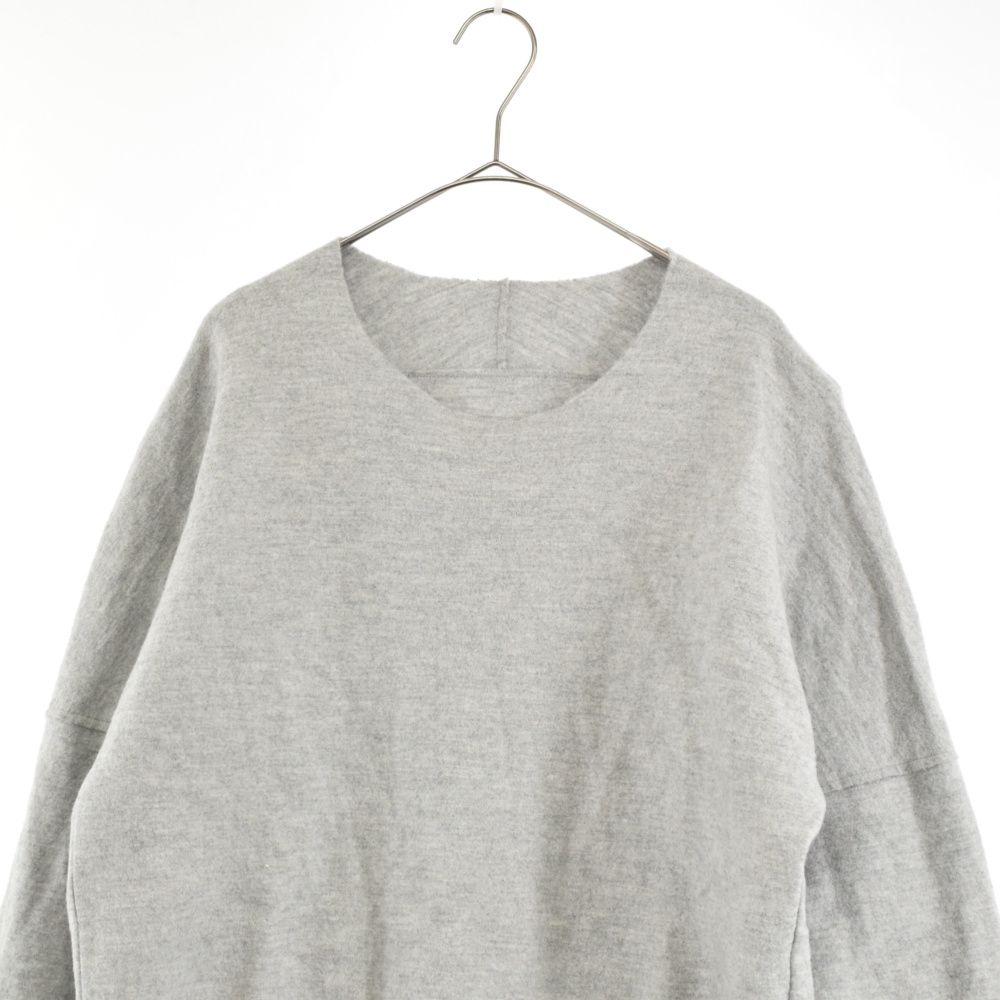カズユキ クマガイ アタッチメント 美品 カットソー Tシャツ 長袖 無地 3 定価1 8万 KAZUYUKI KUMAGAI ATTACHMENT 超長綿天竺クルーネック長袖