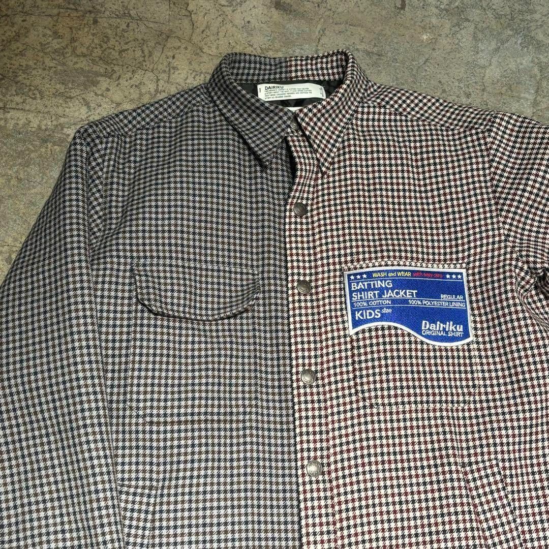 DAIRIKU ダイリク BATTING SHIRT JACKET バッティングシャツジャケット 