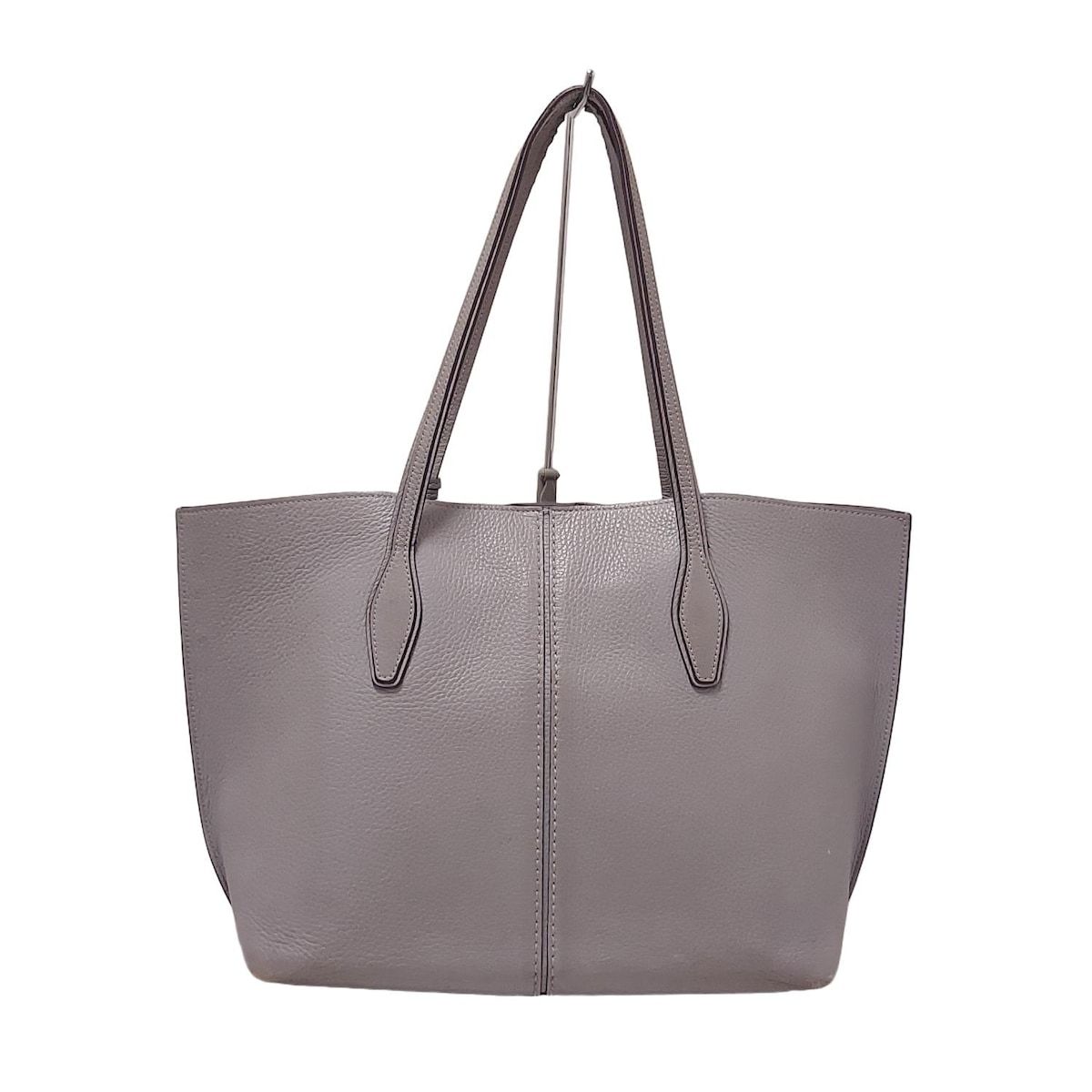 TOD'S 【極美品】 【トッズ】 ウェーブ トートバッグ/SHOPPING