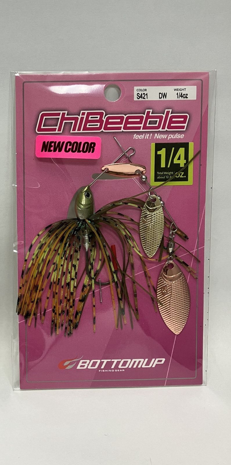 ボトムアップ チビーブル 1/4oz DW ワイルドチャート #S421 ダブルウィロー ChiBeeble - メルカリ