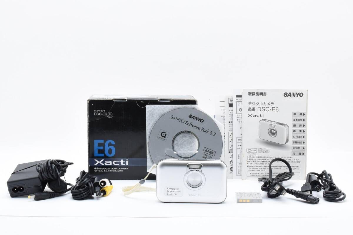 ☆極上美品☆ サンヨー SANYO Xacti DSC-E6 コンパクトカメラ デジタル