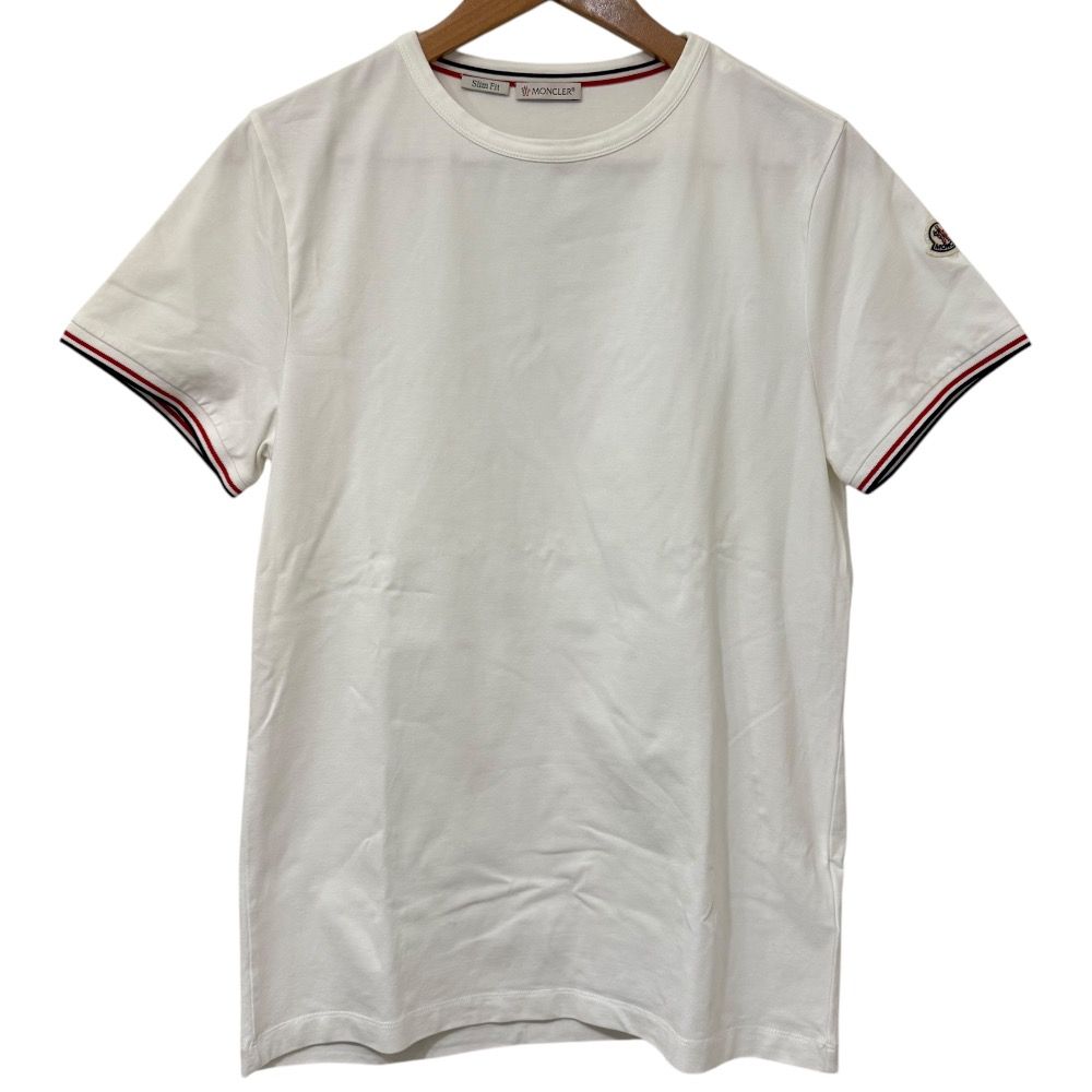 美品 クリーニング済み MONCLER モンクレール Slim Fit ロゴワッペン 