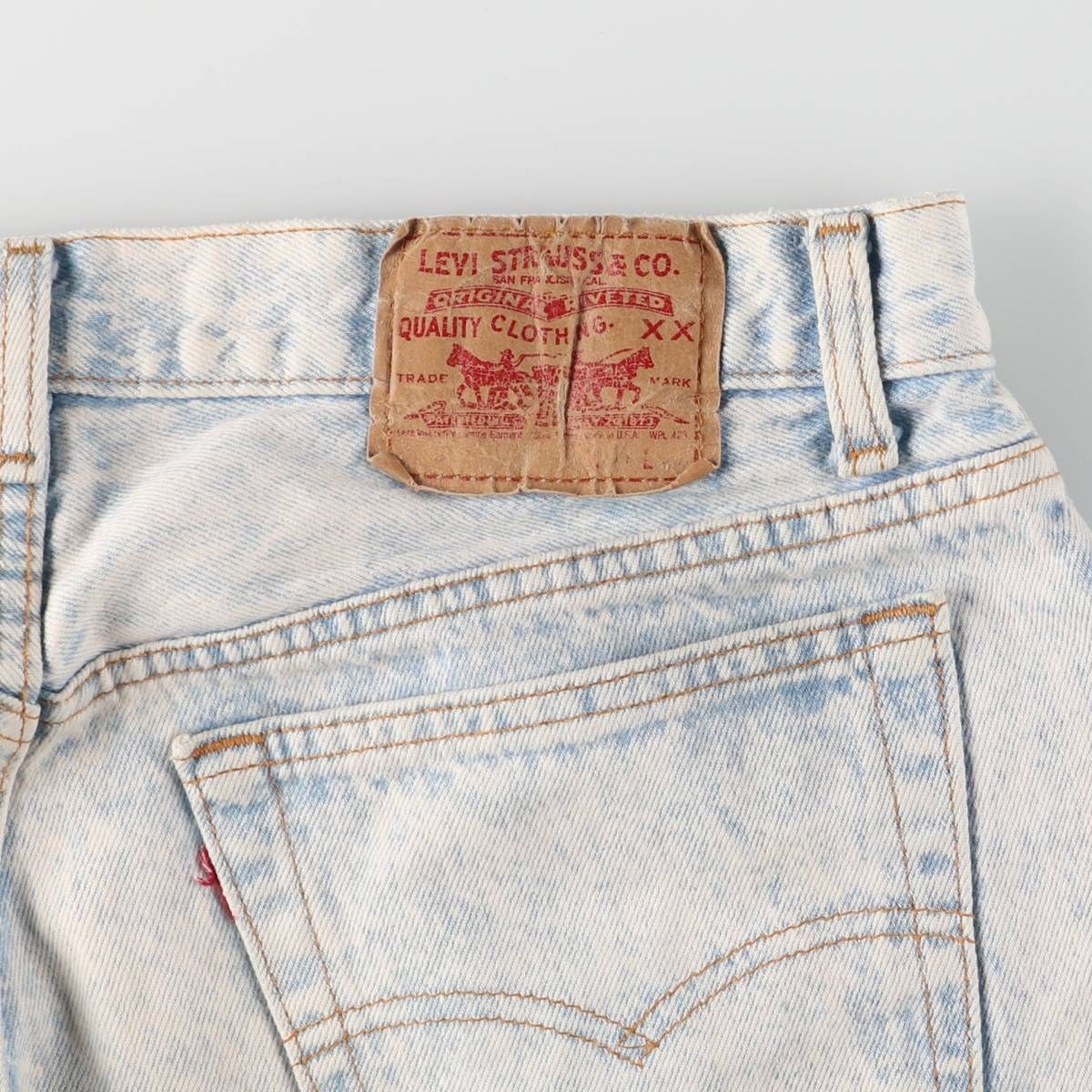 古着 90年代 リーバイス Levi's 501-0108 ケミカルウォッシュ