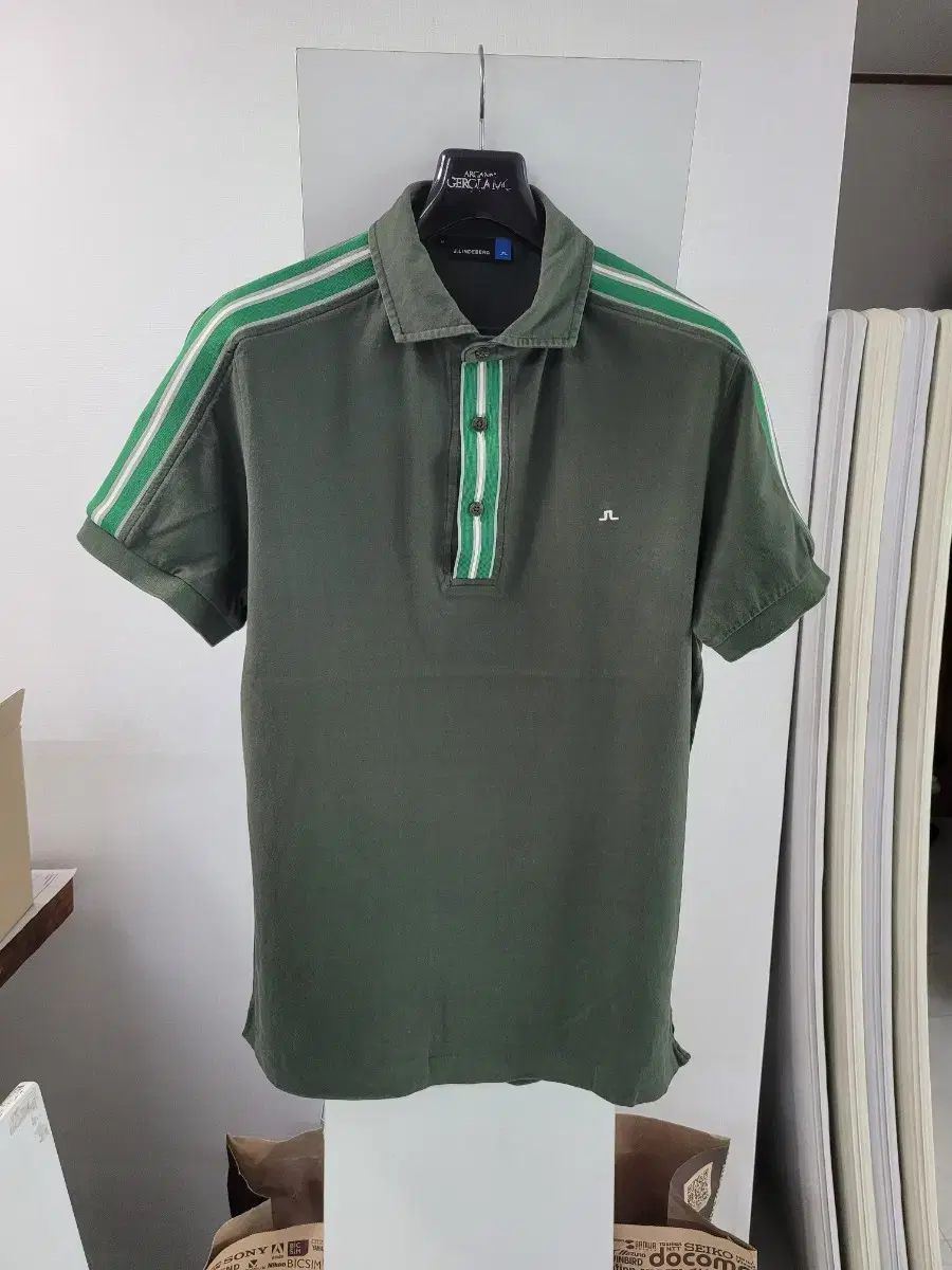 【品質保証，セール】 J LINDBERG(リンドバーグ) 半袖 襟付きTシャツ ポロシャツ メンズ M その他