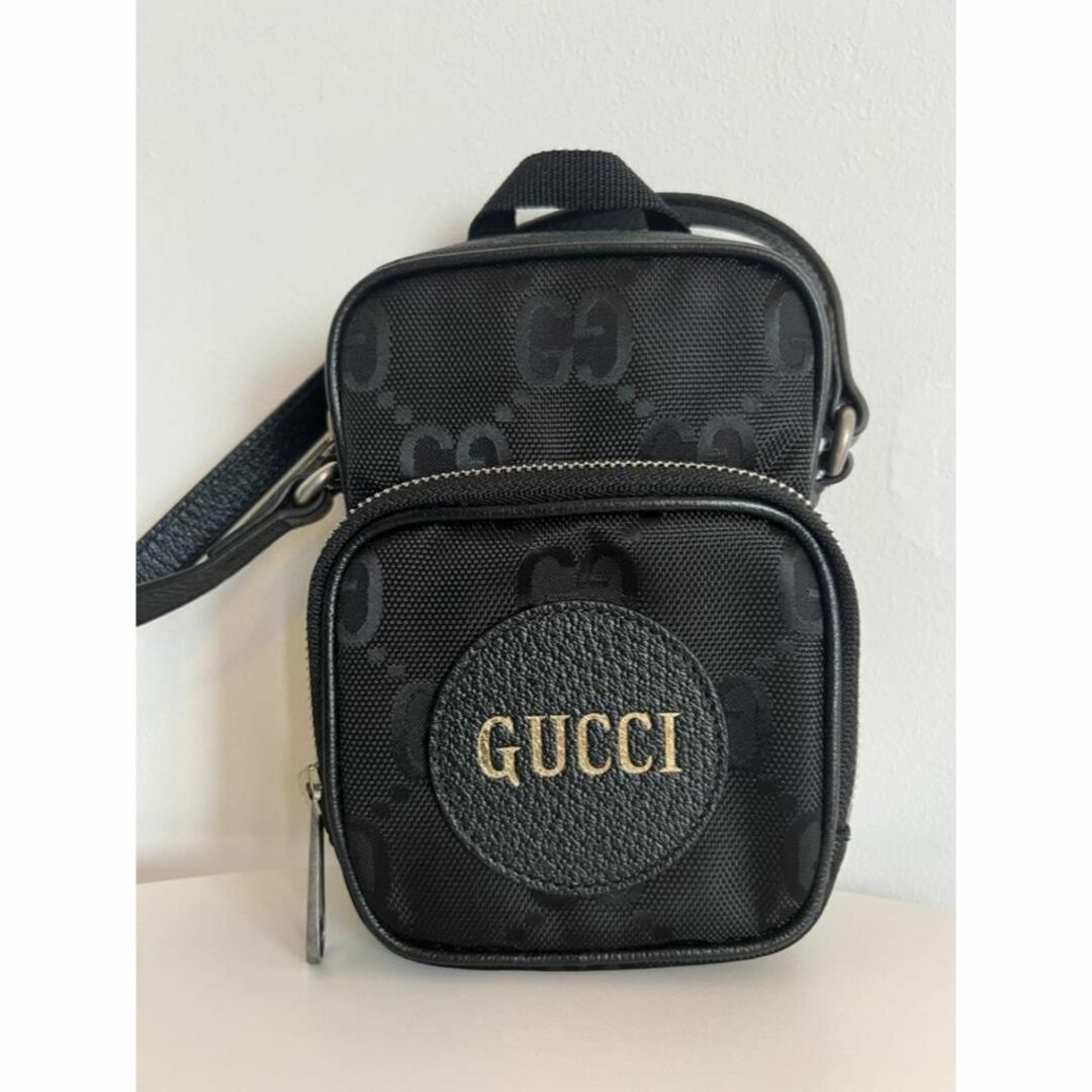 新品☆GUCCI OFF THE GRID GG柄ナイロンミニショルダーバッグ - メルカリ