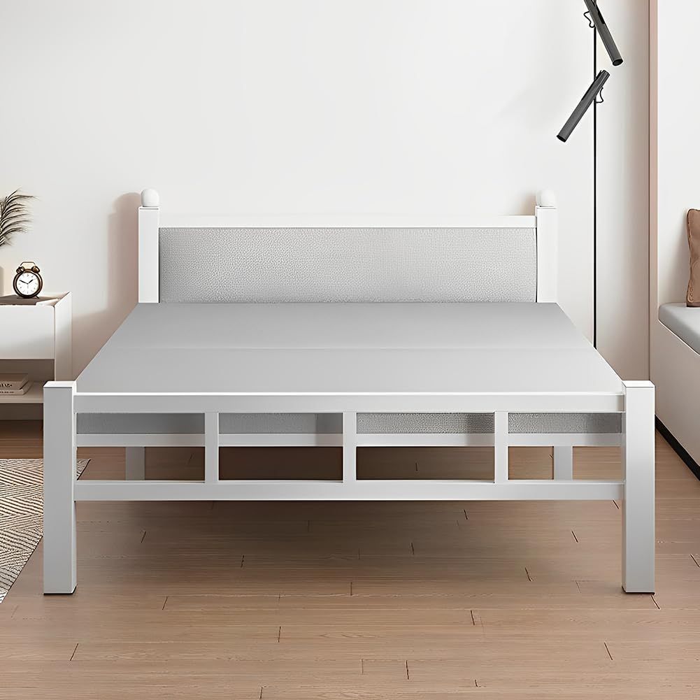 ホワイト 完成品 ベッド下収納 ロータイプ 耐荷重250kg 通気性 除湿 90cm幅 天然竹製 すのこベッド 組立不要 セミダブル|シングル 折り畳み式 ベッドフレーム Fuyutu WWW_KANDAIZUMI_COM