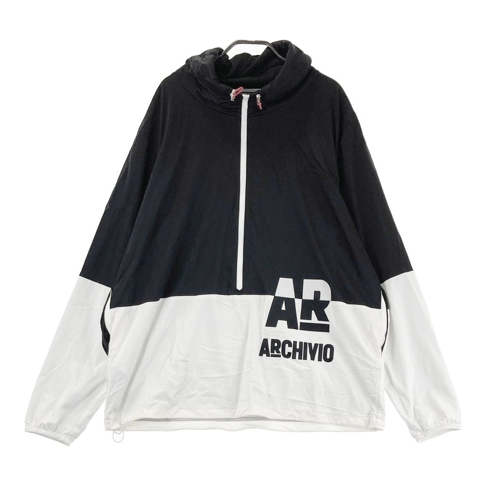 サイズ：50 ARCHIVIO アルチビオ ネック中綿 ハーフジップ ブルゾン