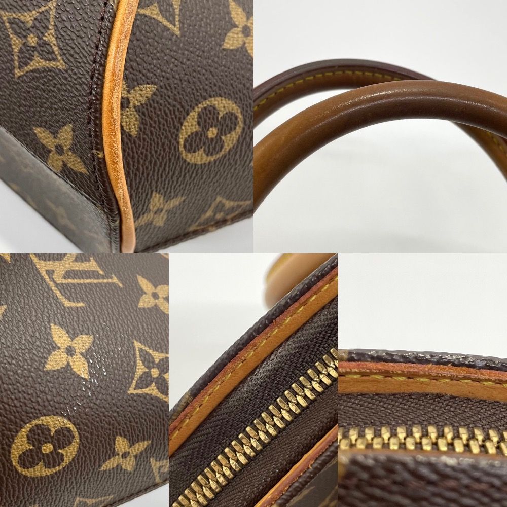 ルイヴィトン ハンドバッグ レディース モノグラム エリプスMM EllipseMM ブラウン 茶 かばん 鞄 LOUIS VUITTON  M51126 ゴールド金具 人気【中古品】