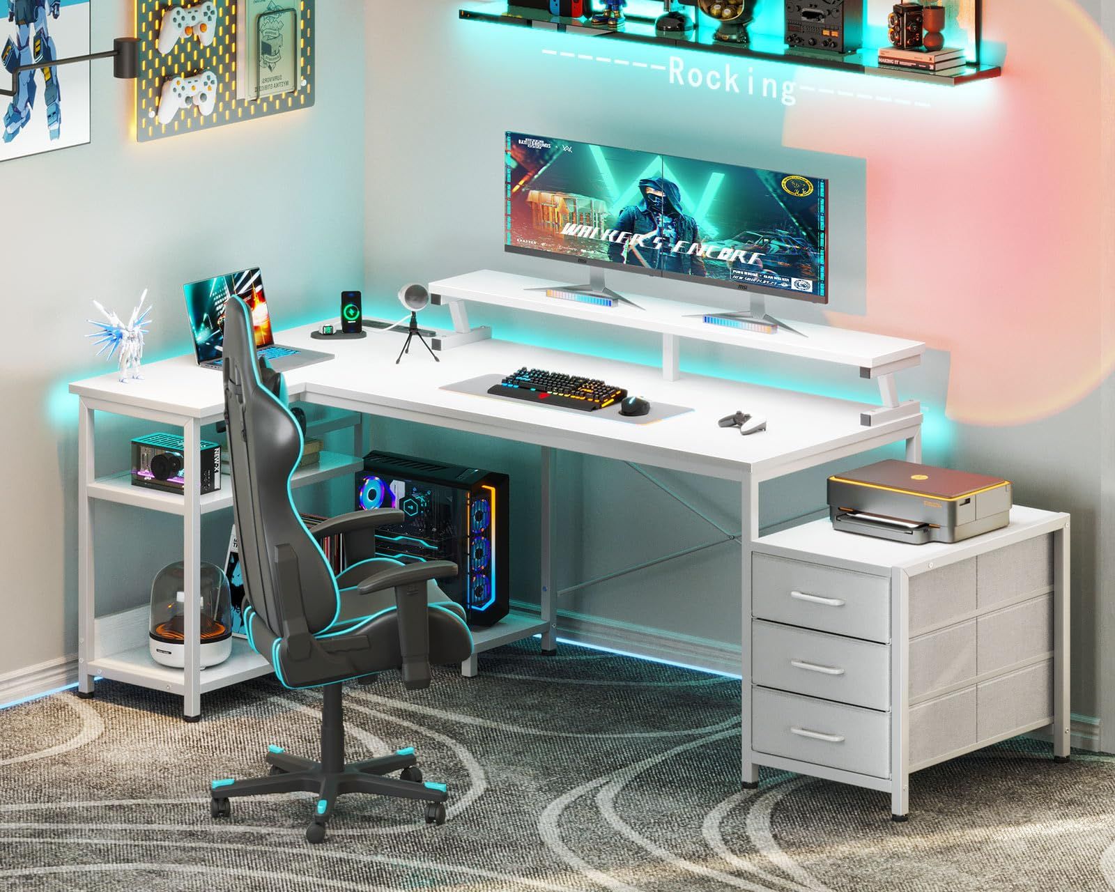 コンセント付き