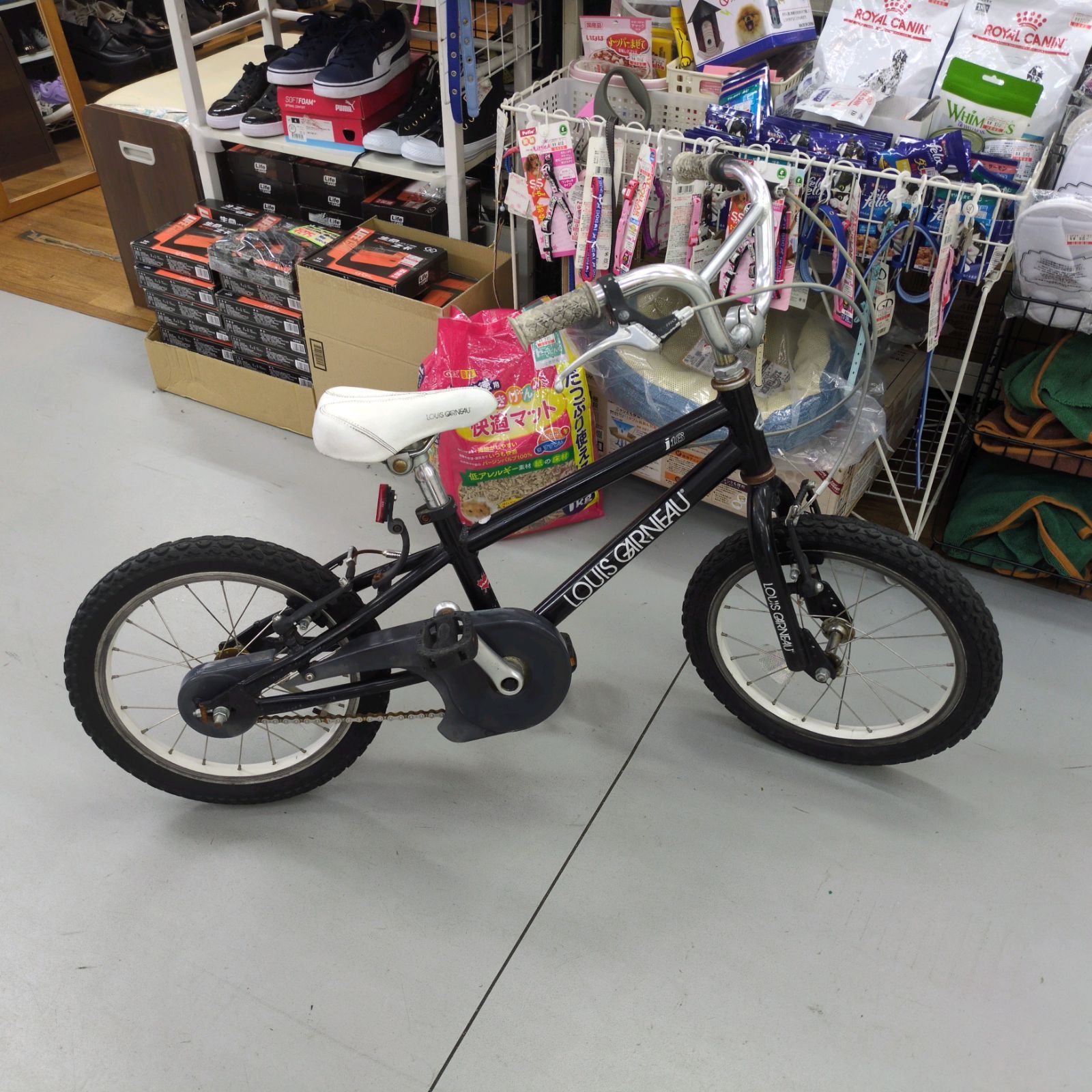 J082 ★ハンドルガタツキ有り★子供自転車★ルイガノ★j16★16インチ J082 ☆ハンドルガタツキ有り☆子供自転車☆ルイガノ☆j16☆16インチ