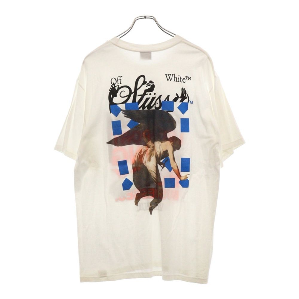 タグ付き未使用 STUSSY Virgil Abloh ワールドツアー Tシャツ Stussy x Virgil Abloh World Tour Collection T-Shirt White