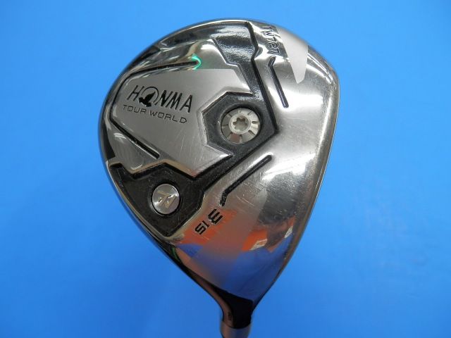 フェアウェイウッド 即決 Ｕ９２ ホンマ ツアーワールド ＴＷ７２７ VIZARD YC65 Ｓ ３Ｗ １５度 3916