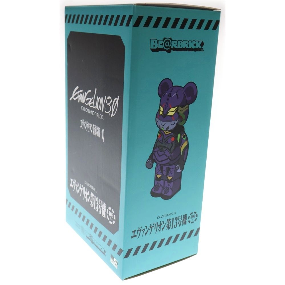 MEDICOM TOY - MEDICOM TOY メディコムトイ BE@RBRICK シンエヴァンゲリオン劇場版I 第13号機 新塗装版 NEW PAINTED 100% &amp;400% EVANGELION:3.0 +1.0 ベアブリック フィギュア パープル MEDICOM TOY (メディコムトイ) BE@RBRICK シンエヴァンゲリオン