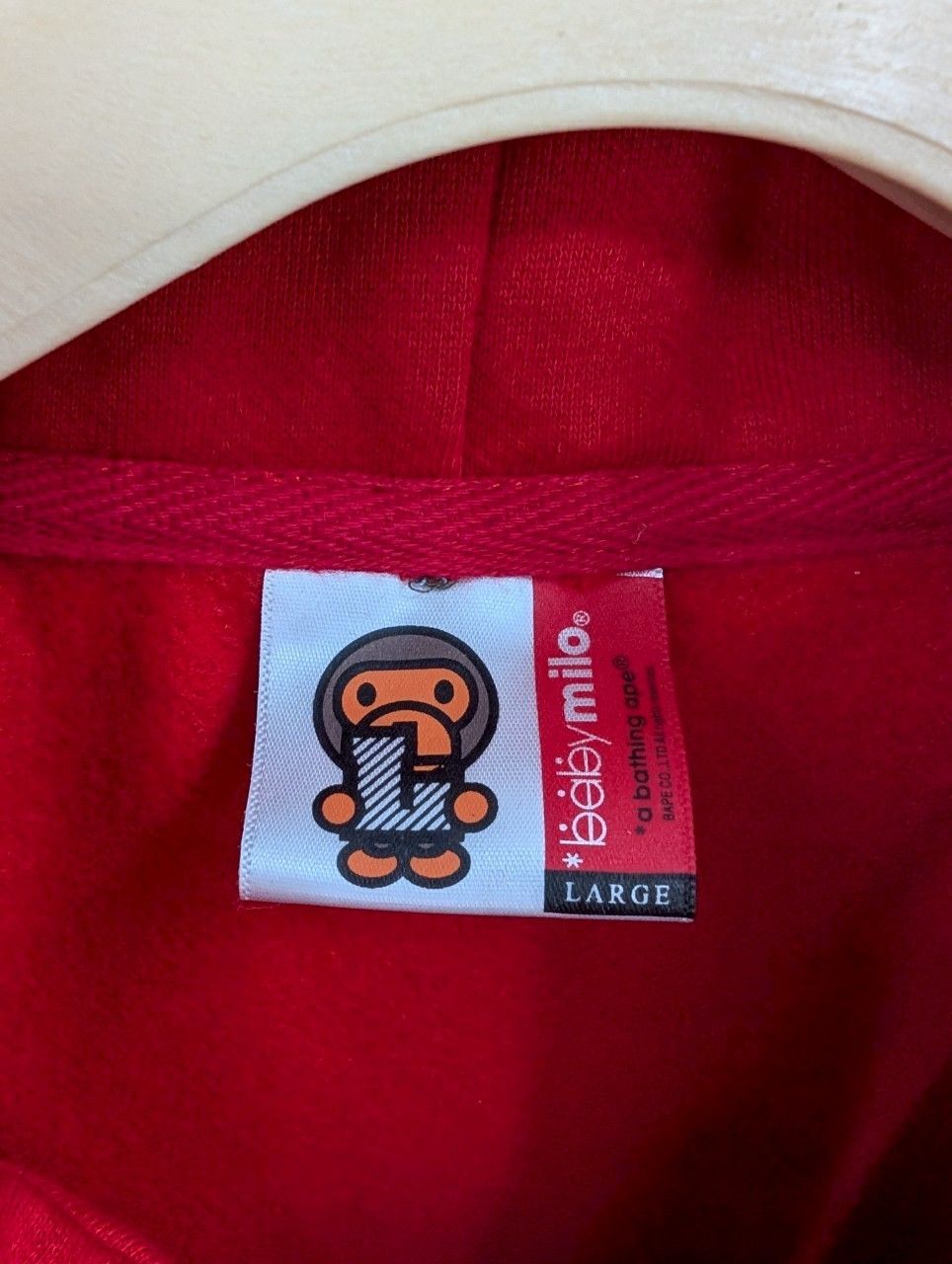 A BATHING APE × スーパーマリオ BABY MILO コラボジップパーカー L